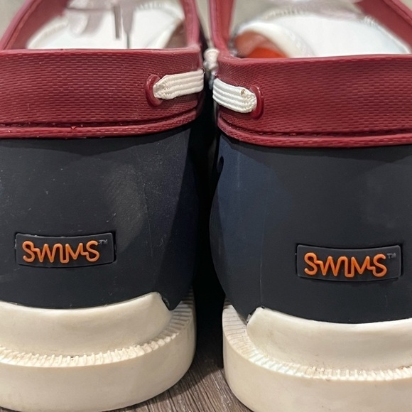 SWIMS Like New Size 7 Colorblock Sneaker Loafer Boat Shoe Waterproof Breathable - Picture 5 of 9